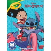 Crayola Lilo & Stitch Coloring Book, 96 Pages, With Stitch Stickers, Screen Free Activity, Art Supplies, Gifts for Kids, Ages 3+