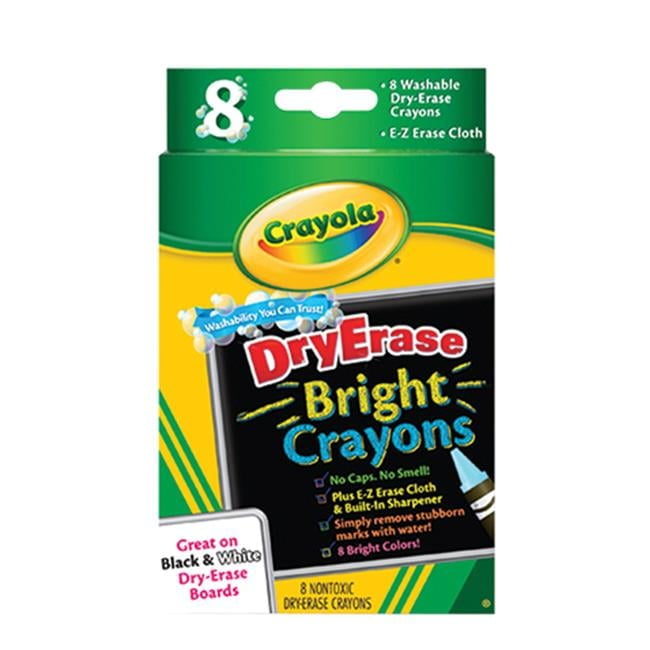 Crayola Llc  Crayola Dry Erase Bright 8 Count Crayons