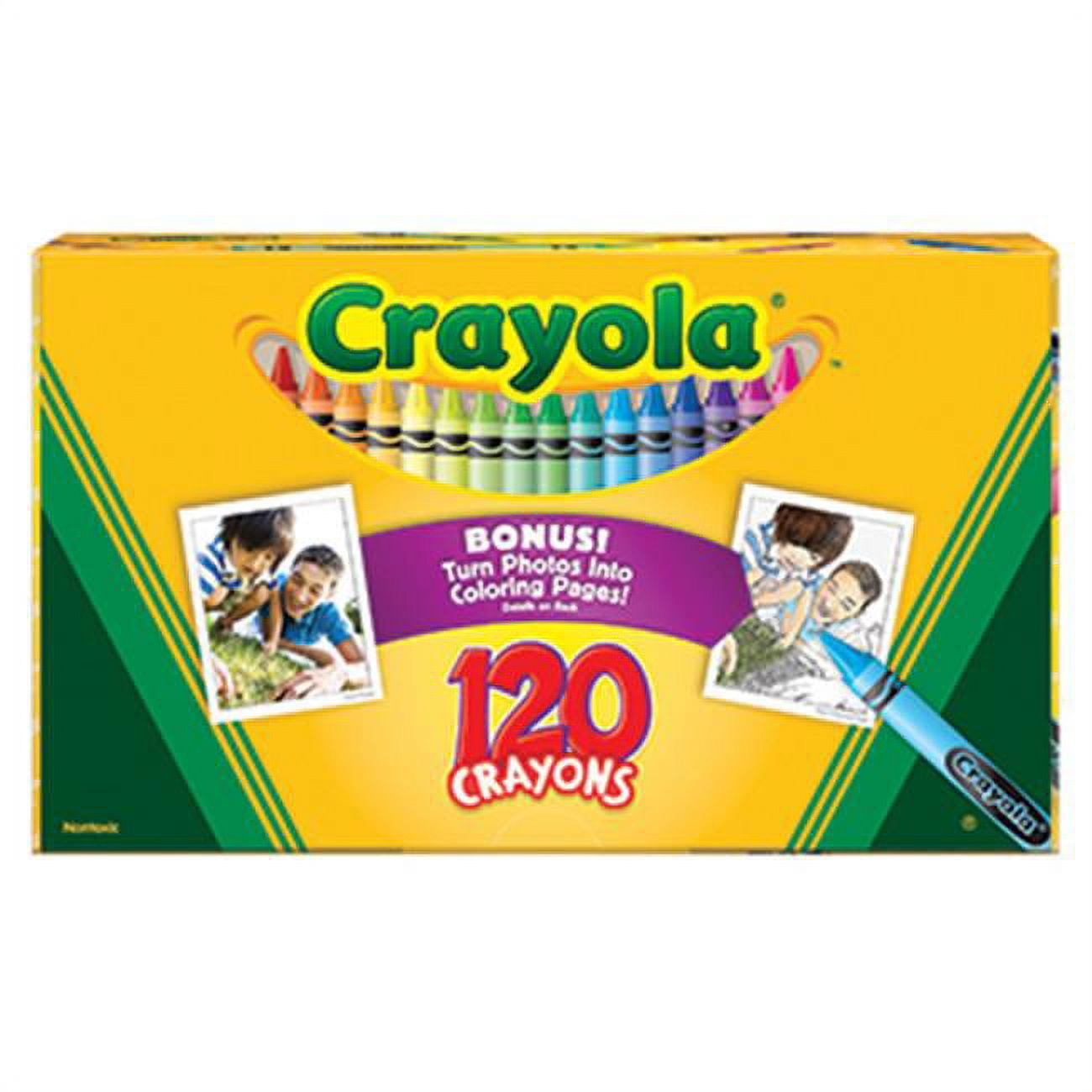 Crayola Llc Formerly Binney & Smith  Non Peggable Crayons 120Ct