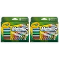 thumbnail image 1 of Crayola Metallic Markers, 8 Count, 1 of 6