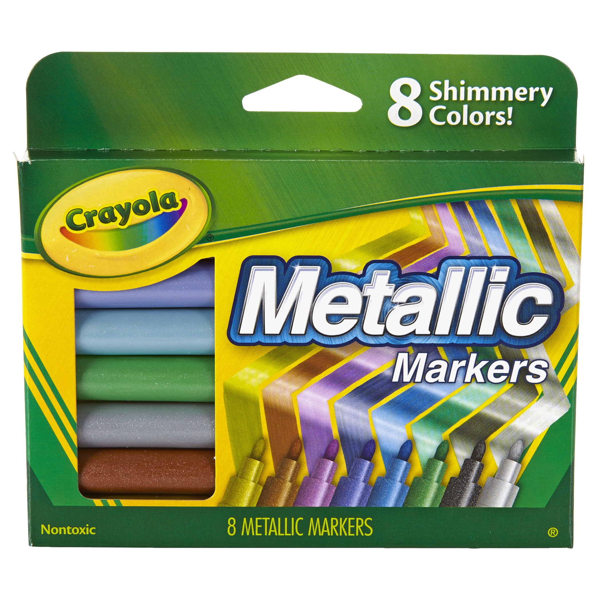 CrayolaÂ® Metallic Markers, 8 colors per box, Set of 3 Boxes