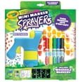 thumbnail image 1 of Crayola Mini Marker Sprayer, Washable Art Markers, Art Toys for Kids, Beginner Unisex Child, 1 of 9