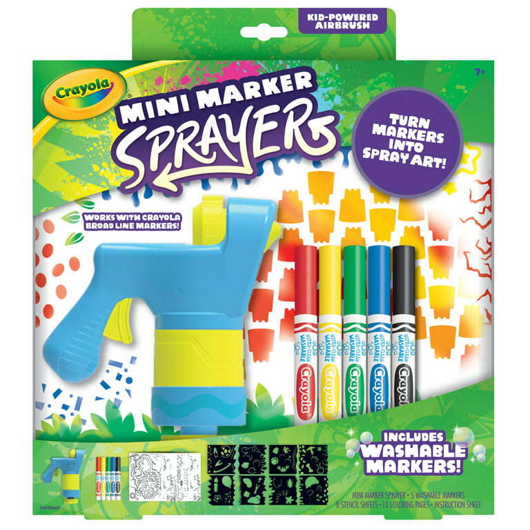 Crayola Mini Kids Målarset med stickers - Crayola 
