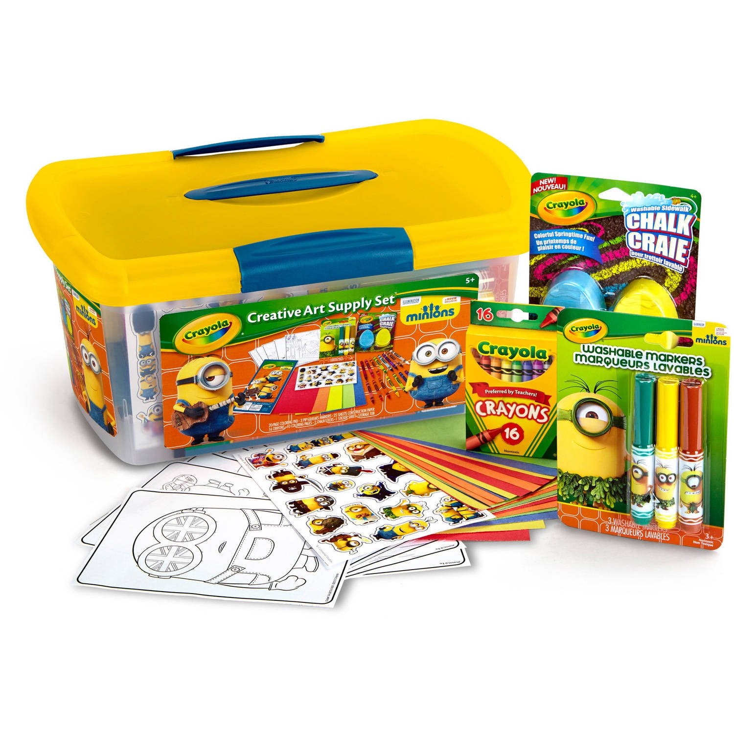 Crayola Craft Kits Multi - Minions The Rise of Gru Color & Sticker Activity  Book - Yahoo Shopping