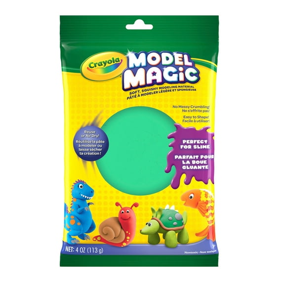 Crayola Model Magic, 4-Ounce Pouch, Green