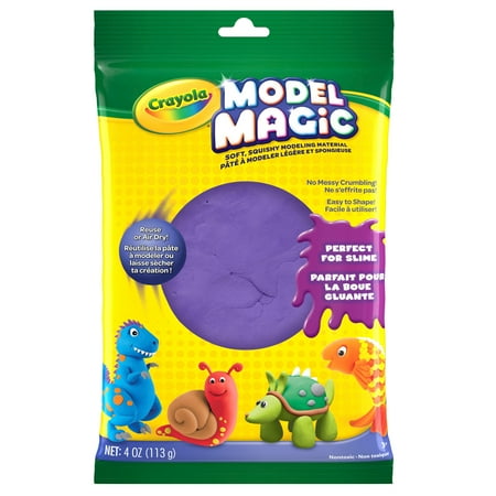 Crayola Model Magic, 4-Ounce Pouch, Purple