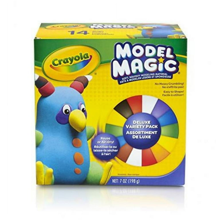 Crayola Model Magic Craft Pack, Modeling Clay Alternative, 7oz (232407)