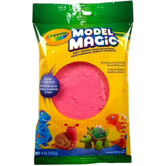 Crayola Model Magic 4oz-Raspberry, Pk 3, Crayola