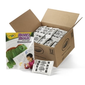 Crayola Model Magic, White Clay Alternative, Slime Ingredient, 75 Packs