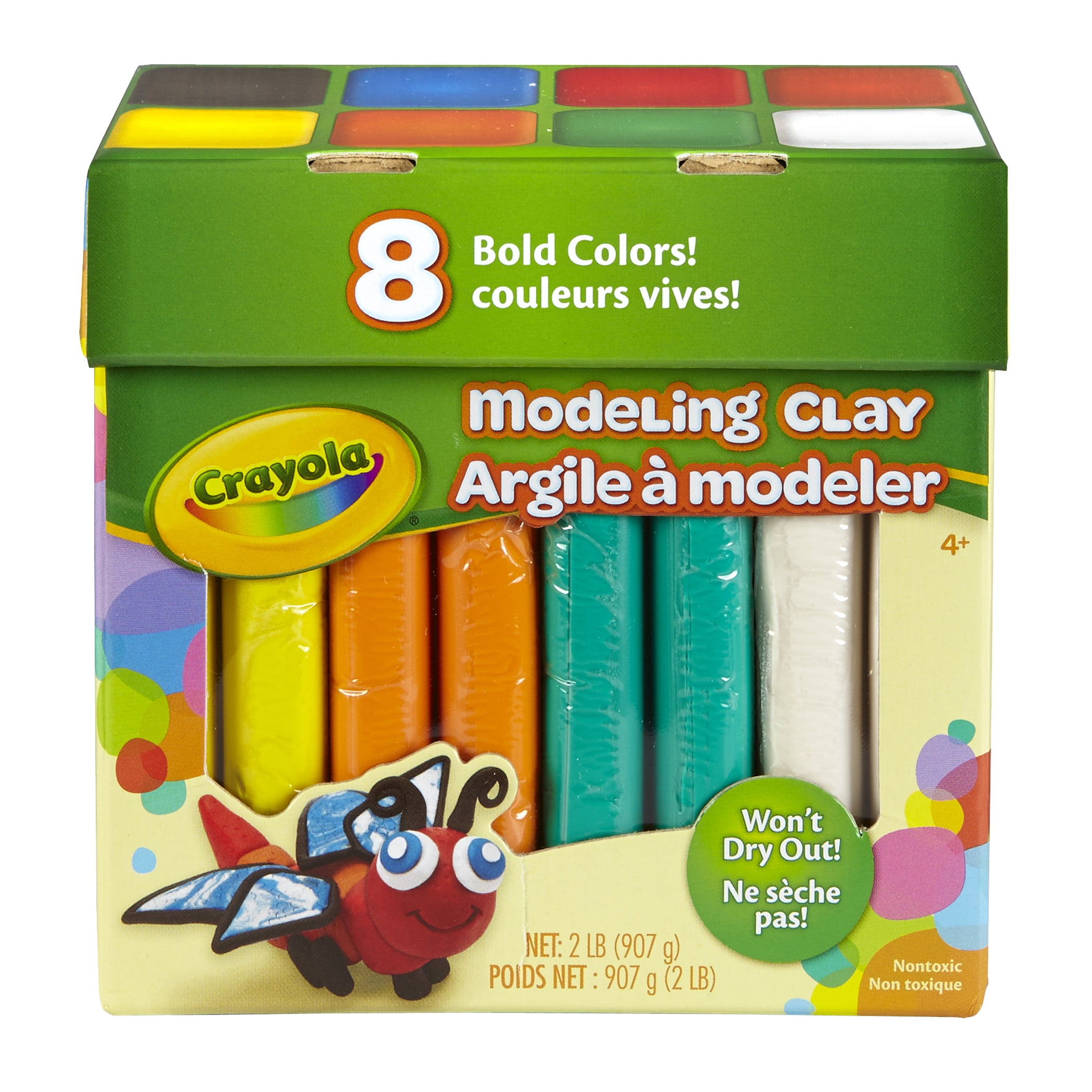 Crayola Modeling Clay Classpack, Assorted, 24 lbs (CYO230288)