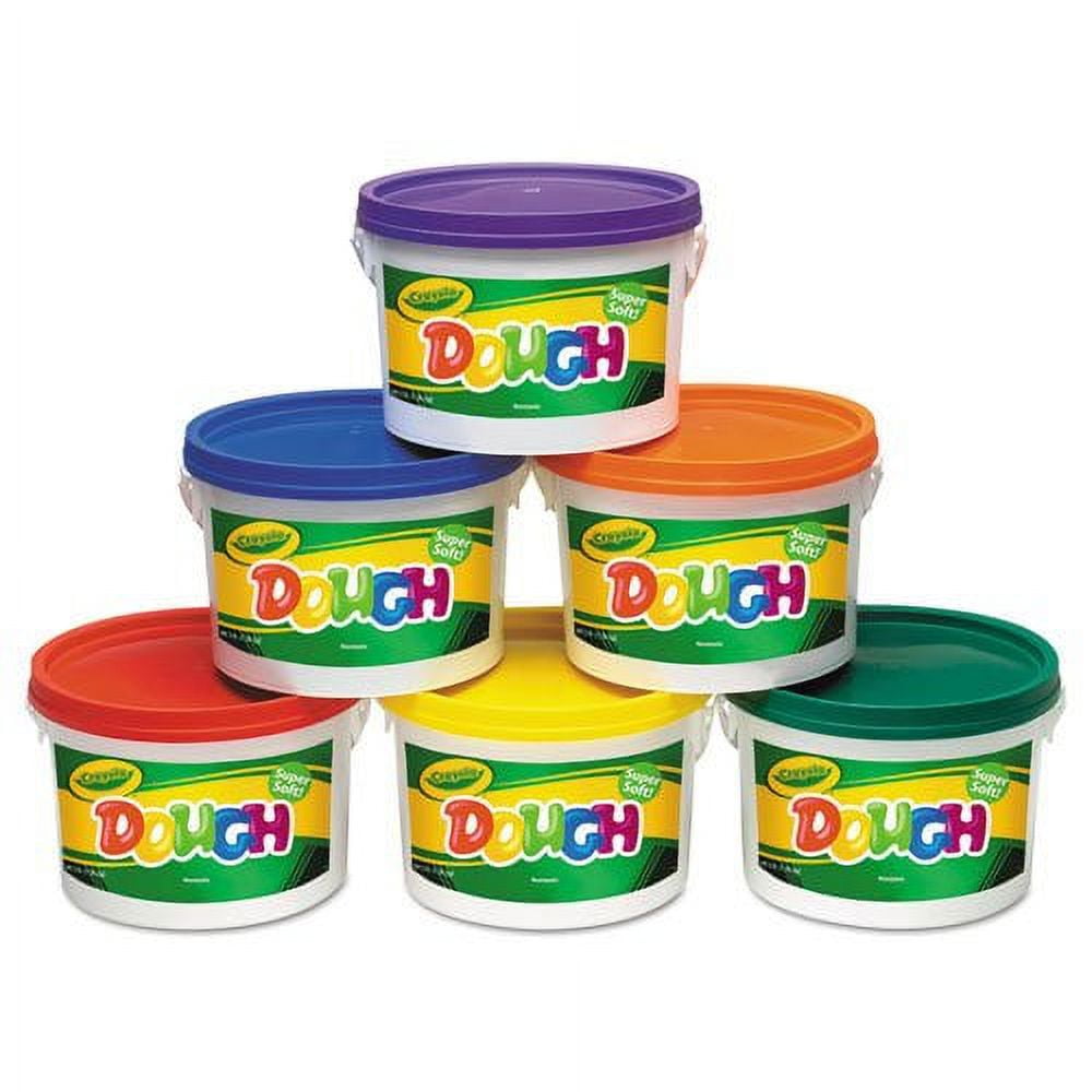 Modeling Dough Bucket, 3 lbs, Assorted Colors, 6 Buckets/Set Modeling Dough Bucket, 3 lbs, Assorted Colors, 6 Buckets/Set
