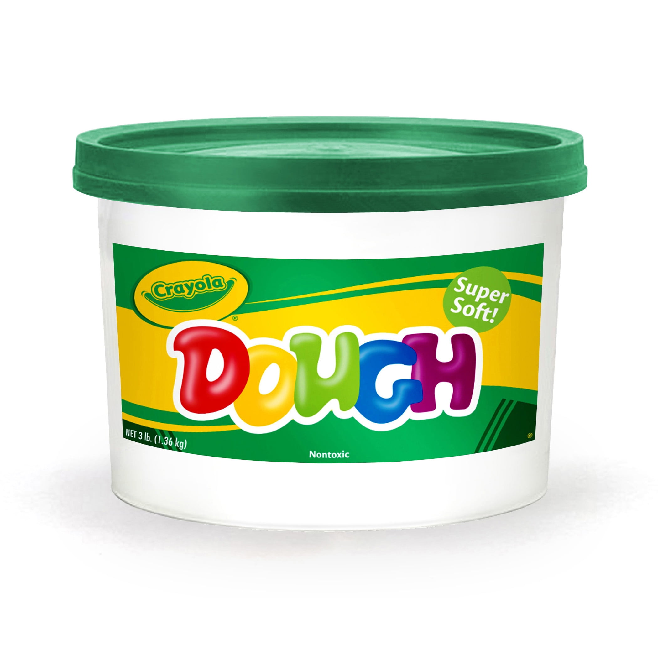 Crayola® Modeling Dough, Green, 3 lbs, Set of 2 Buckets