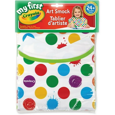 Crayola My First Art Smock Apron Non-Toxic