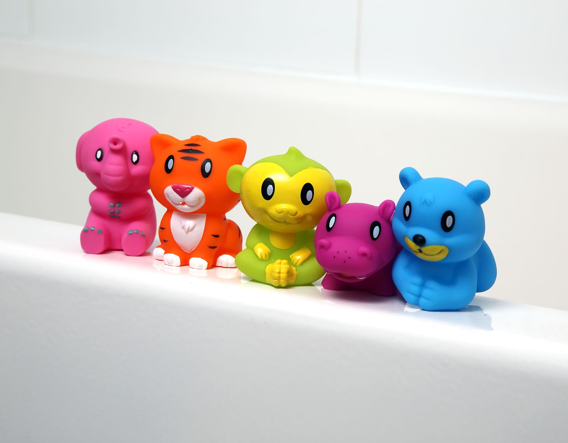 CRAYOLA BATH SQUIRTERS ASSORTED 5PC ANIMAL SQUIRT TOYS
