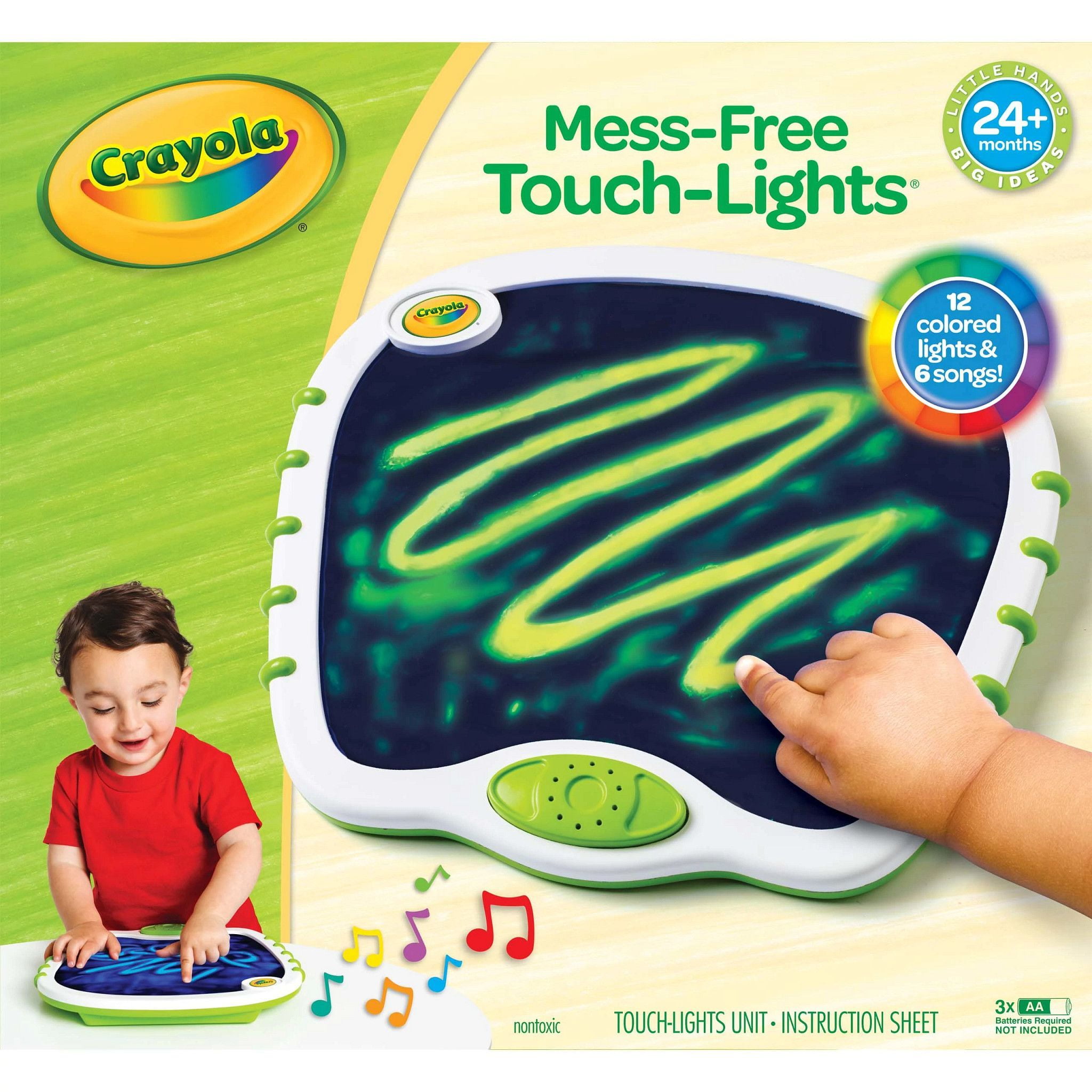 Crayola First Touch Lights, Musical Doodle Board, 