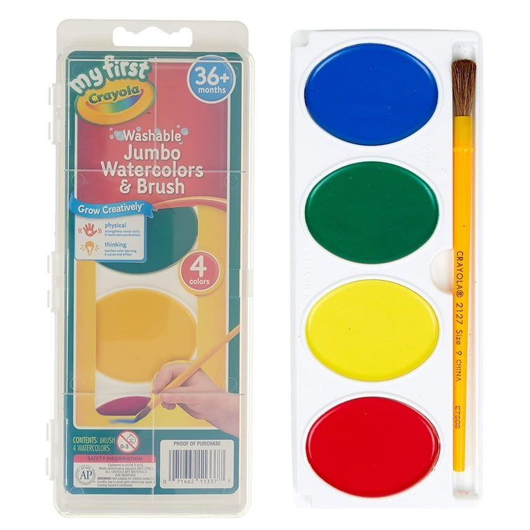  Crayola Quick Dry Paint Sticks, Assorted Colors