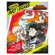 Crayola My Hero Academia 28 Coloring Pages & 1 Poster, Art with Edge, Adult Coloring Gift