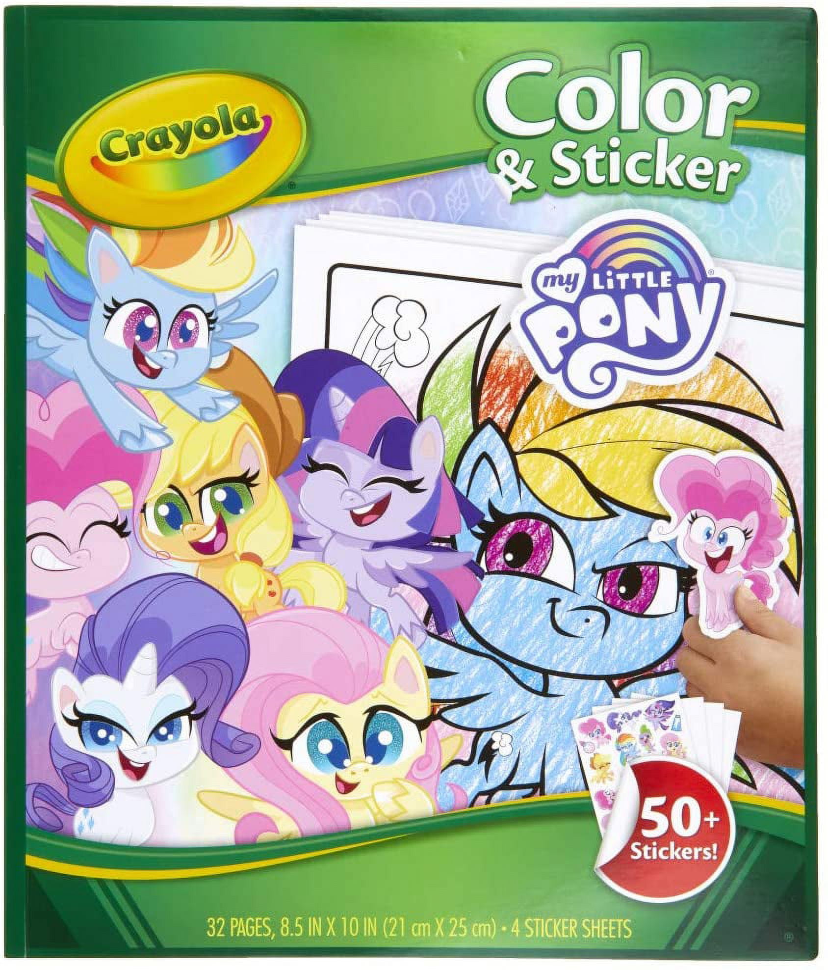Create and Play My Little Pony Friends Coloring Page