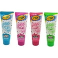 thumbnail image 1 of Crayola Neon Bright Bathtub Finger Paint Soap (Set Of 4), 1 of 6