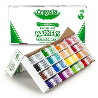 Crayola 588200 Ultra-Clean Washable Markers Classpack, 200 Markers