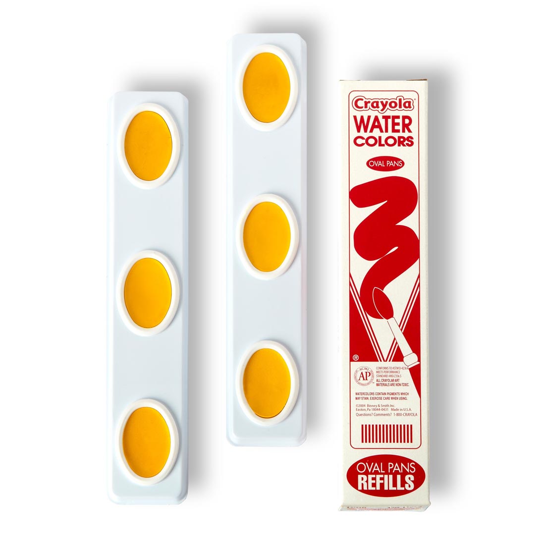 Crayola Oval Pan Watercolors (6 Count Refill)