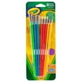 Crayola Paint Brushes, 8 Per Pack, 6 Packs