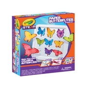 Crayola Paper Butterfly Science Kit, Stem Toy, Customizable Gift for Teens and Kids, Butterfly Arts & Crafts