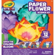 Crayola Paper Flower Science Kits for Kids, Toy Craft Kits, Holiday Toys, Beginner Unisex Child