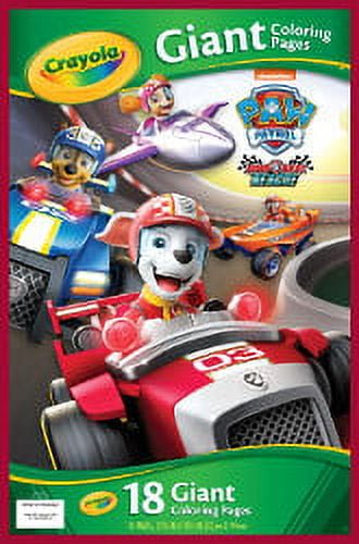 Crayola Paw Patrol Ready Race Rescue Giant Coloring Pages - Walmart.com