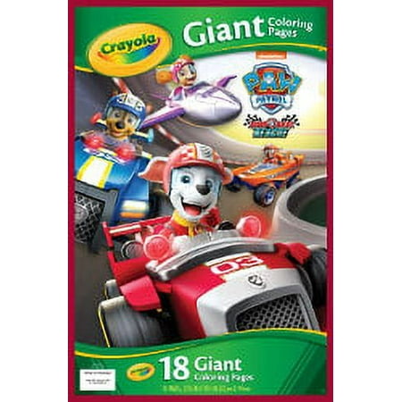 Crayola Paw Patrol Ready Race Rescue Giant Coloring Pages