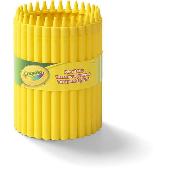 Crayola Pencil Cup, Dandelion Yellow
