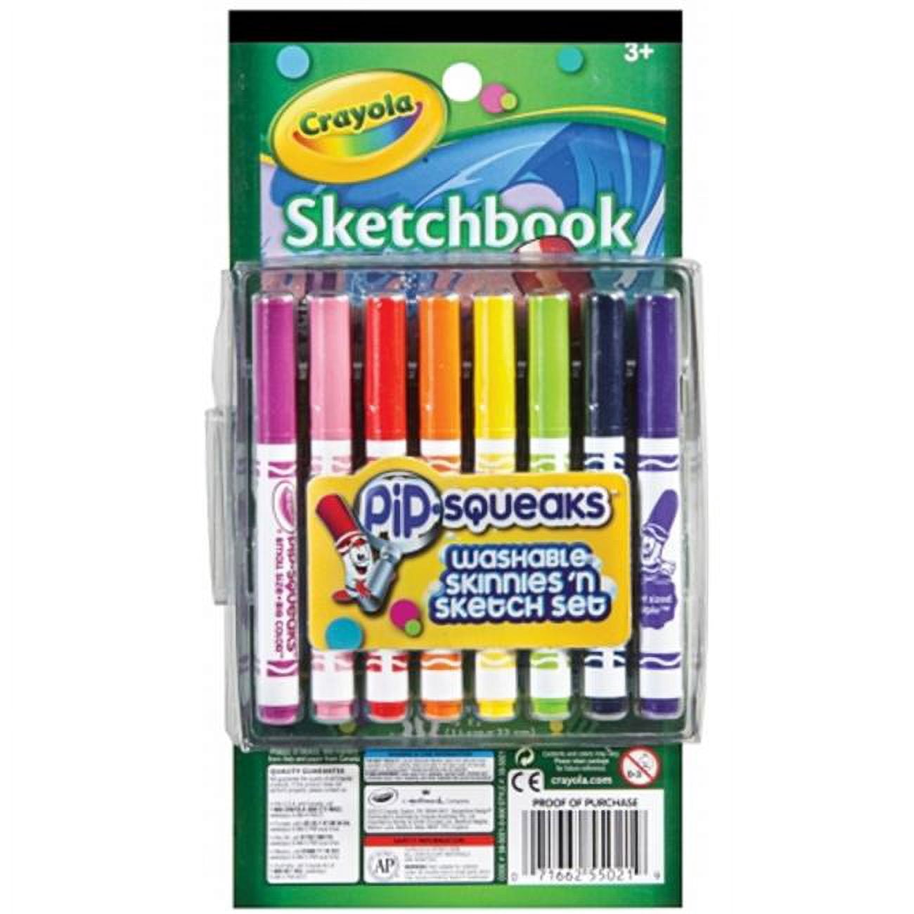 Crayola Pip-Squeaks Skinnies 'N Color Set - Walmart.com