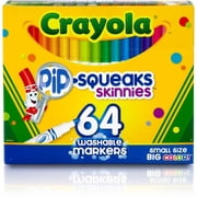 Crayola Pip-Squeaks Skinnies Set, 64-Colors