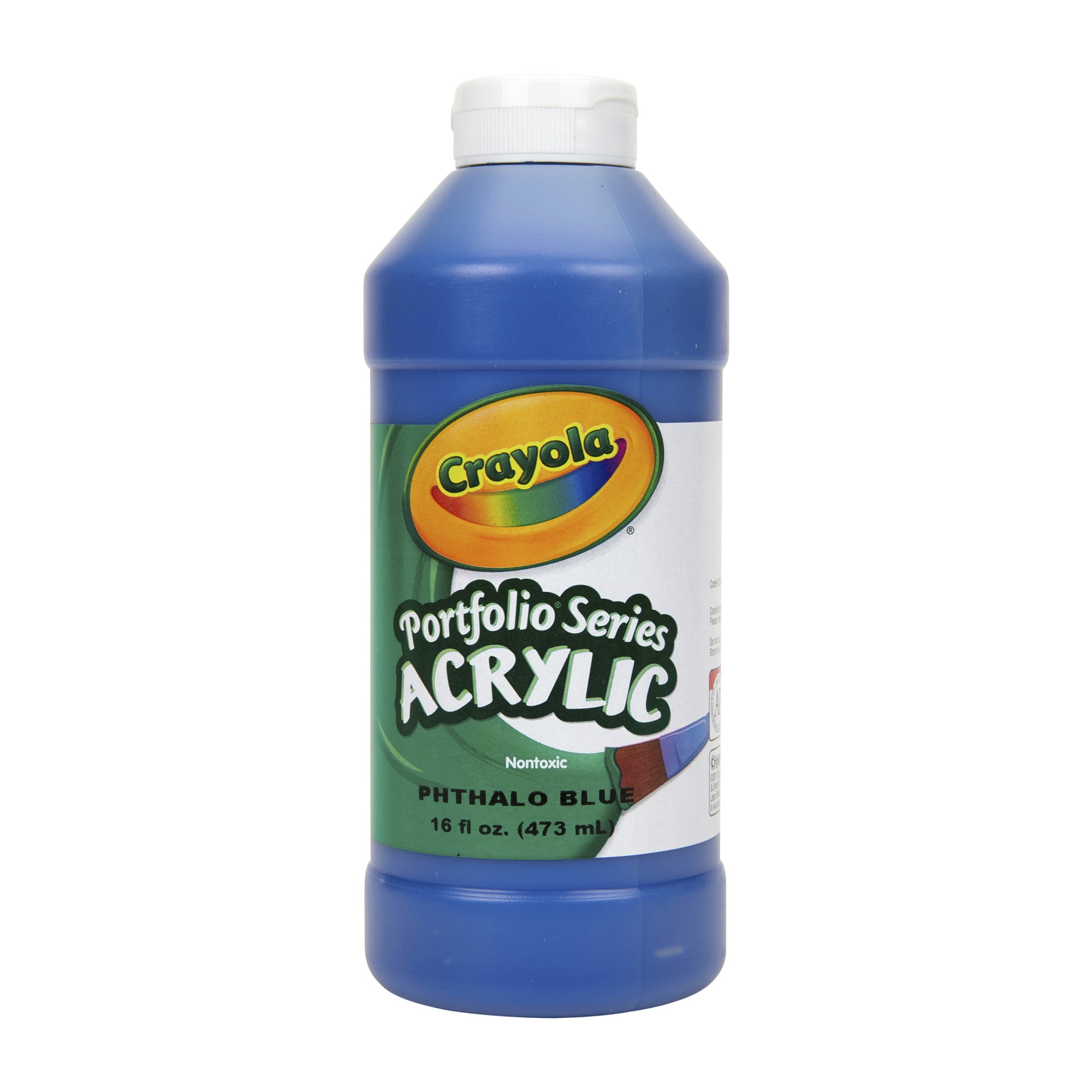 Crayola Portfolio Acrylic Paint, Phthalo Blue, Pint