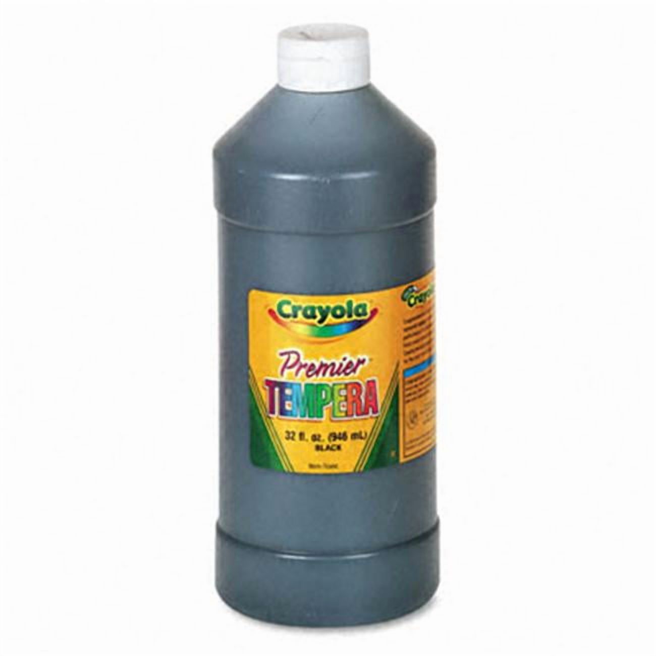 Crayola Premier Tempera Paint, Black, 32 Oz