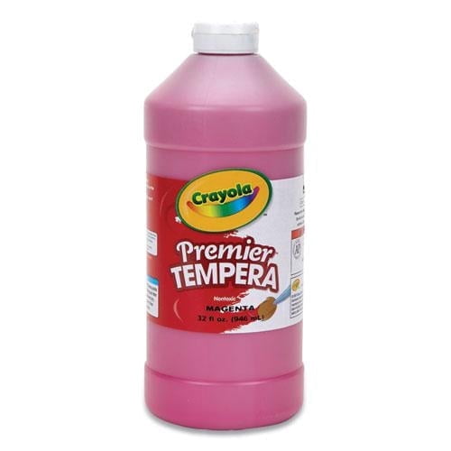 Crayola Premier Liquid Tempera Paint, 1 Quart, Magenta