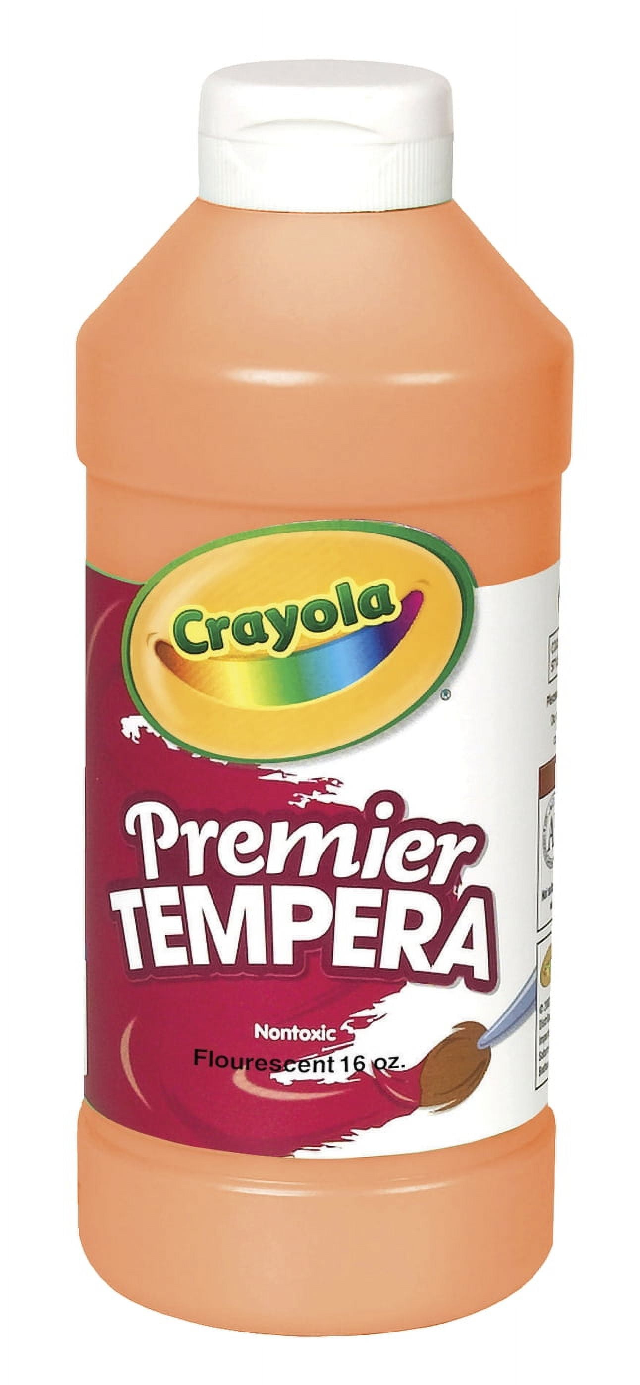 TeachersParadise - Crayola® Washable Finger Paint, Orange, 16 oz. Bottle,  Pack of 3 - BIN131636-3