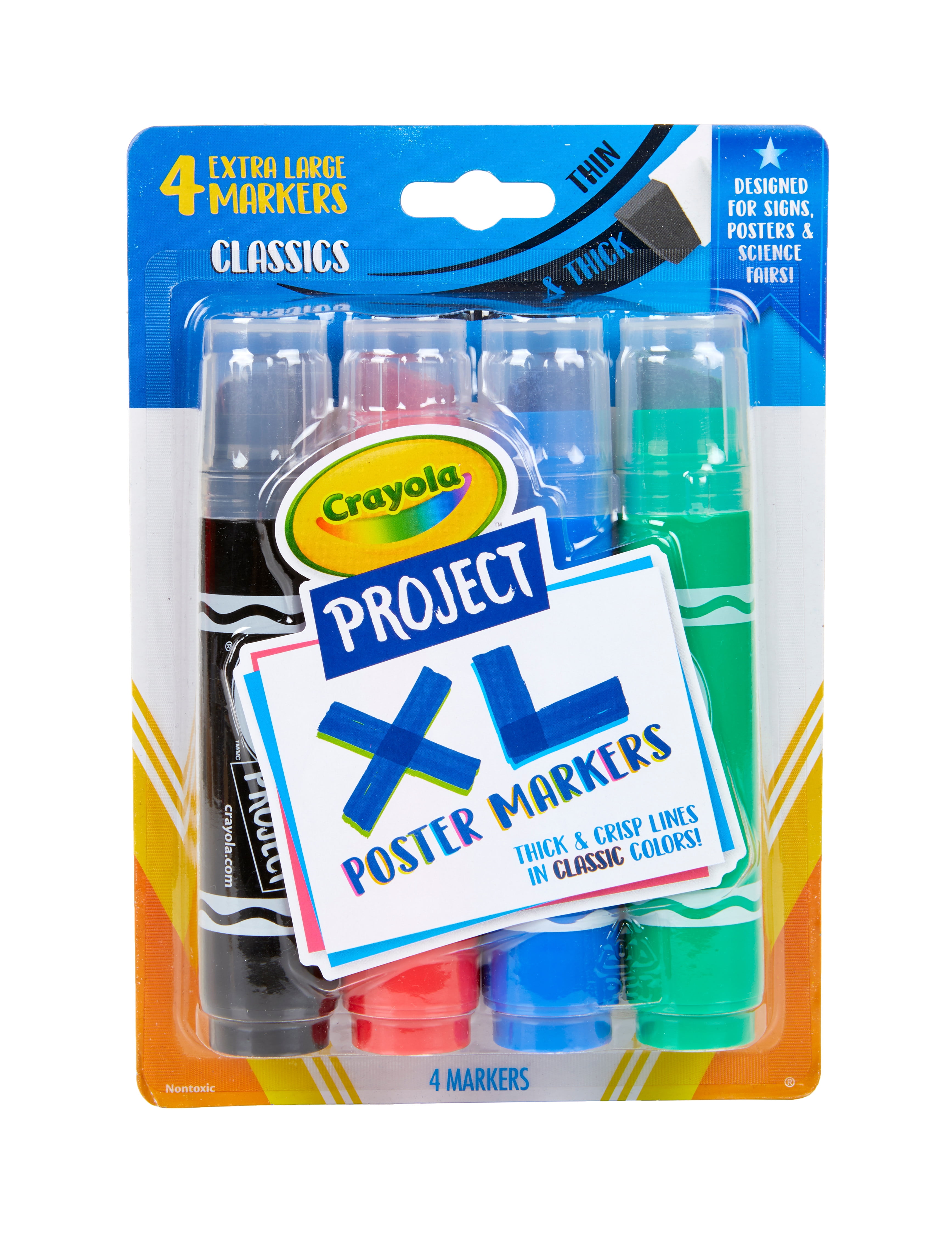 Liqui- Mark, Office, Liqui Mark Washable Double Ended Poster Markers 3  Packs