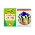 thumbnail image 1 of Crayola Pumpkin Paint Set Acrylic Paints in Autumn Colors, Halloween Decorations, 6Count, 1 of 5
