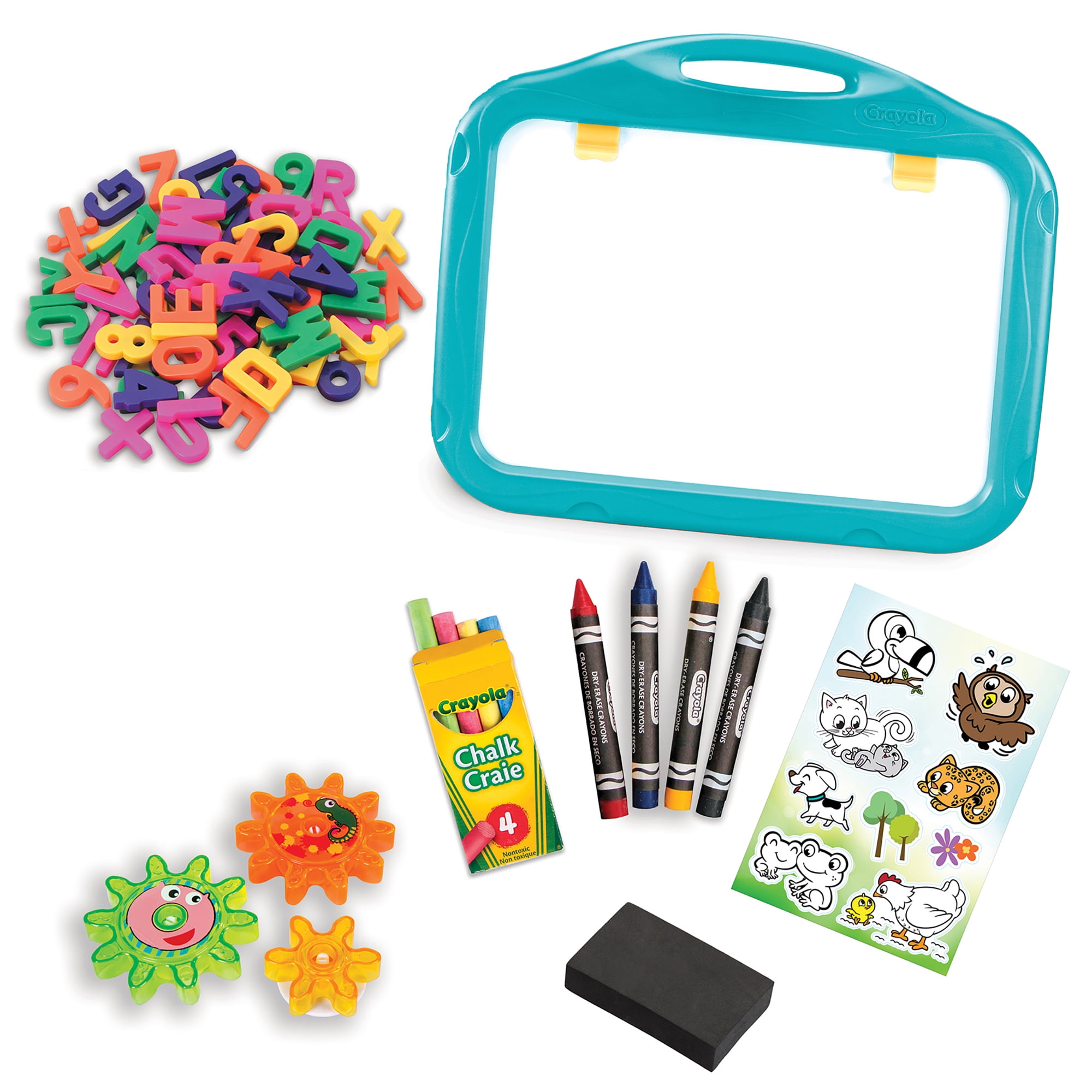 Crayola: Ready-To-Create: Magnetic Board Playset - Blue, Animal Themed ...
