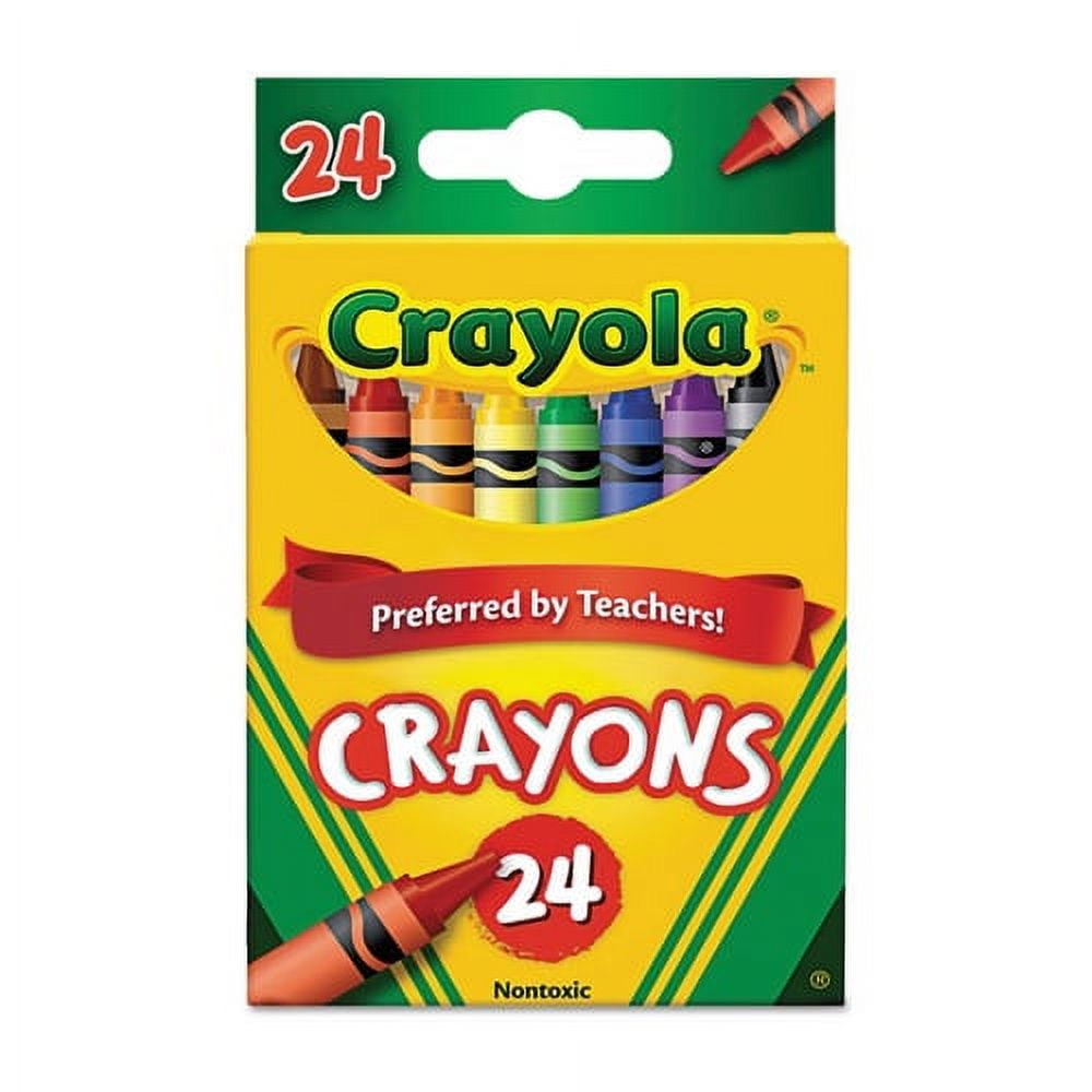  Crayola Large Crayons - Assorted (8 Count), Giant Crayons for  Kids & Toddlers, Ages 2+ : Toys & Games