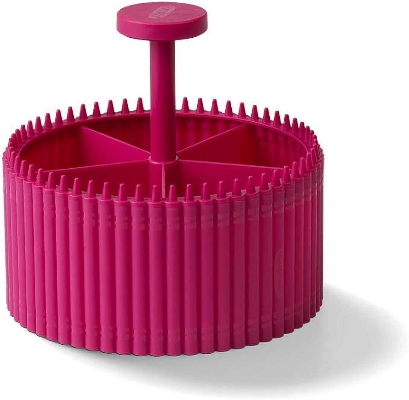 Crayola Round Storage Organizer Creative Kids Desk Organizer with 5