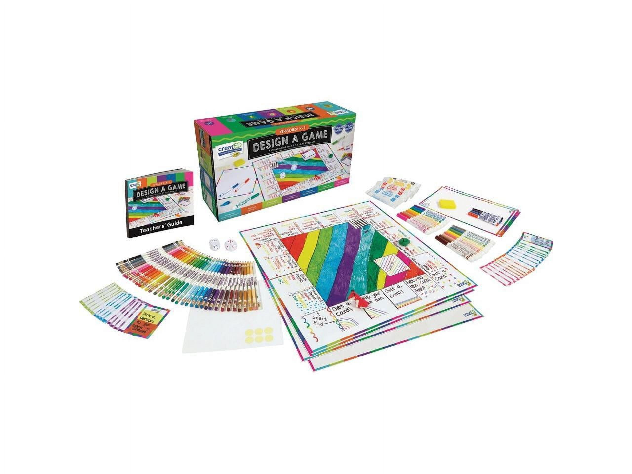 Crayola STEAM Design-A-Game Kit, Grades K - 1