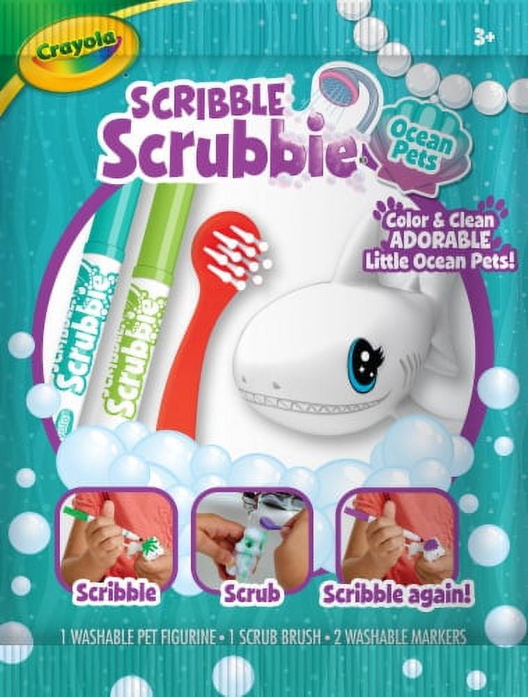 Crayola Scribble Scrubbie Ocean Pets Kit