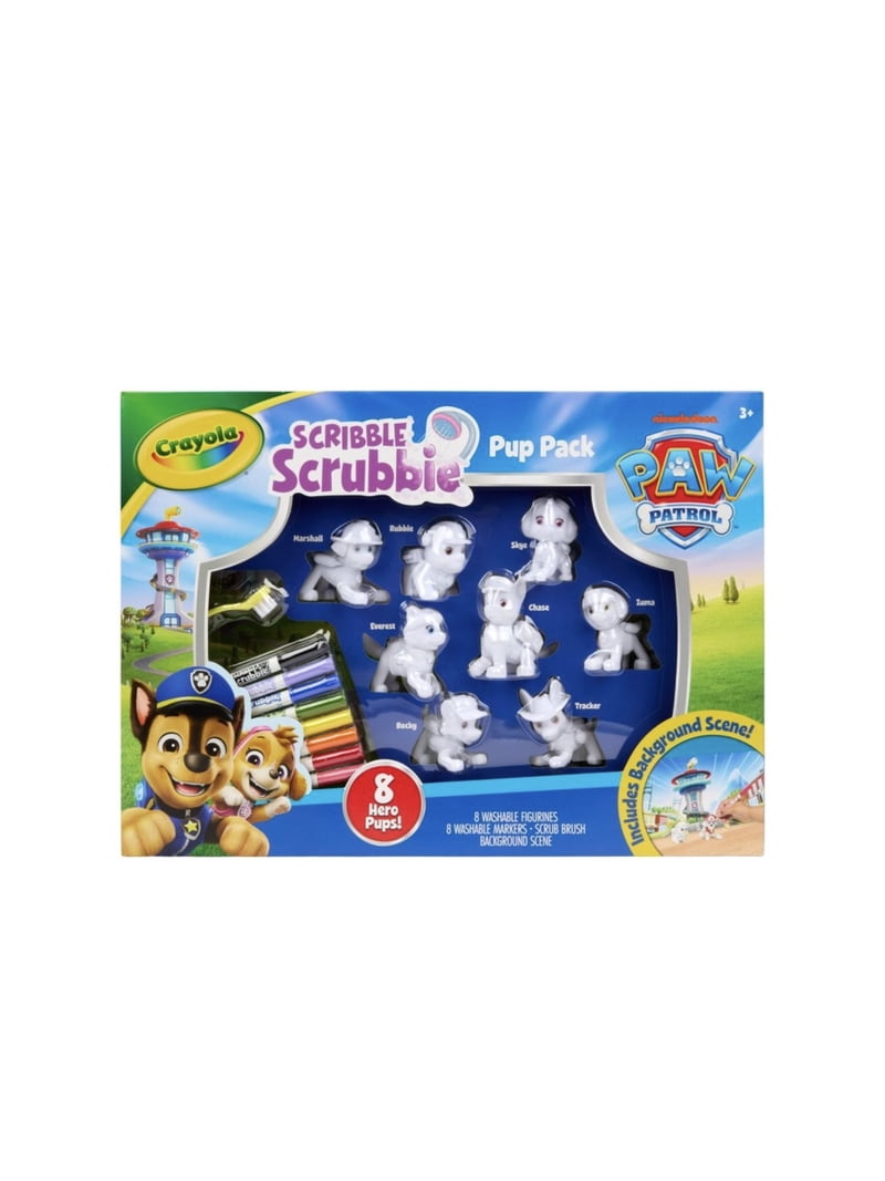 インベージョンクラブx SCIENCE PATROL Rubiちゃんソフビ Crayola Scribble Scrubbie Christmas PAW Patrol Decorative Figurine