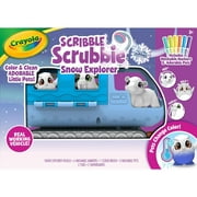 Crayola Scribble Scrubbie Pets Arctic Snow Explorer, Color & Wash Creative Toy, Gift for Child
