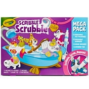 Crayola Scribble Scrubbie Pets Mega Set 2.0, Art Toy, Creative Gift for Kids, Beginner Unisex Child