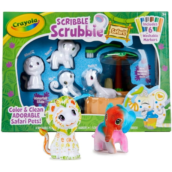 Crayola Scribble Scrubbie Safari Tub Play Set