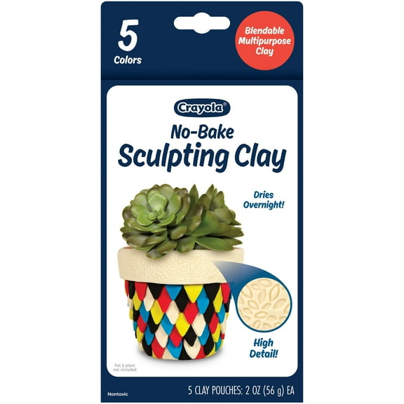 Crayola Sculpting Clay, 5 Count