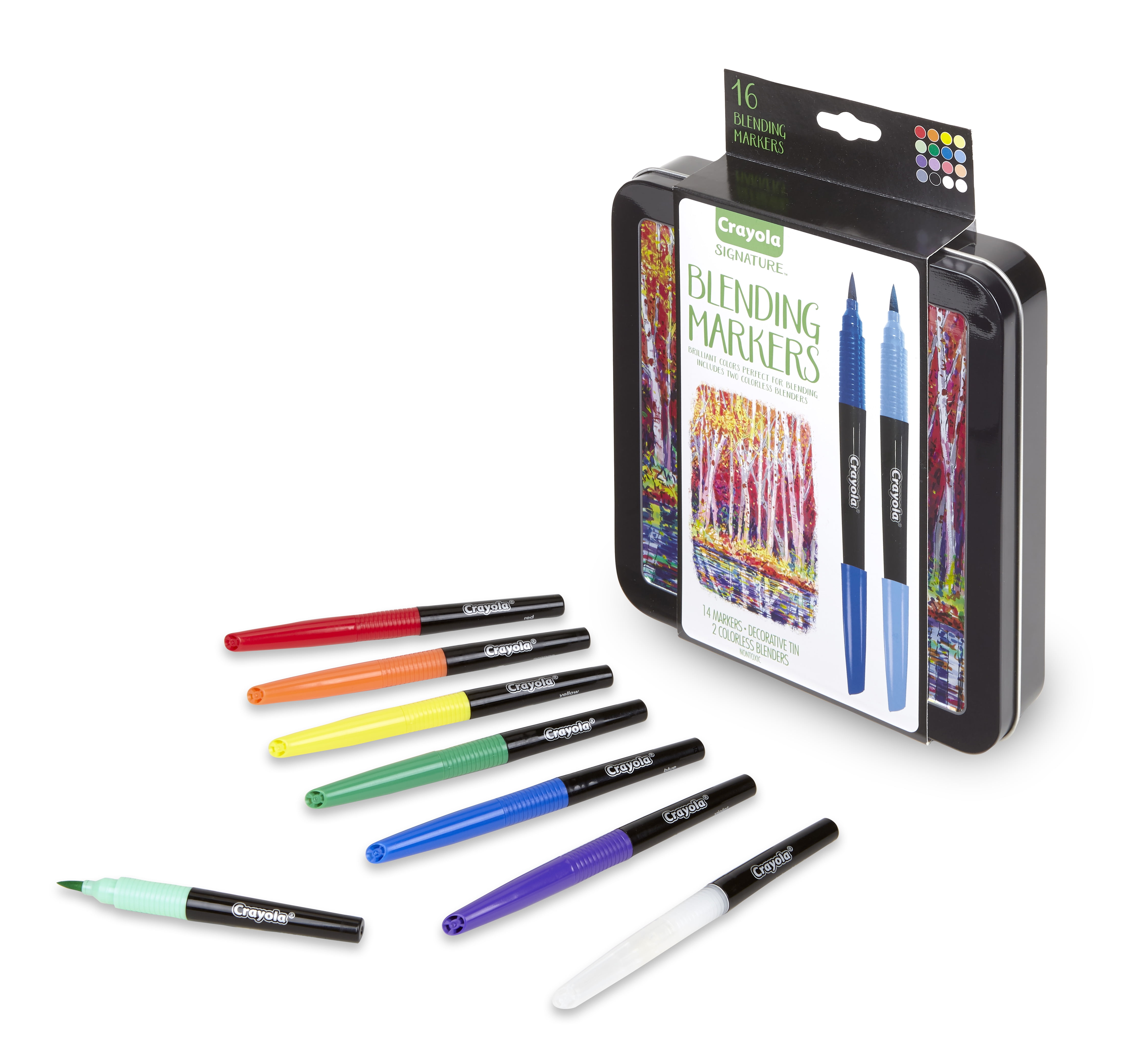 48 Colors Dual Tip Brush Markers Set Safe & Odorless Markers Pens for  Christmas Birthday Mother's Day Easter Gifts 